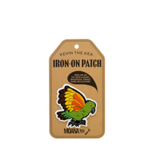 Kea Iron on Patch
