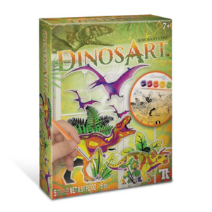 Dinos Art Suncatchers