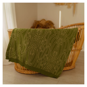 Manaaki Ngahere Pēpi Knitted Blanket