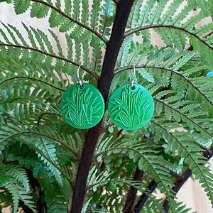 Harekeke Flax Earring