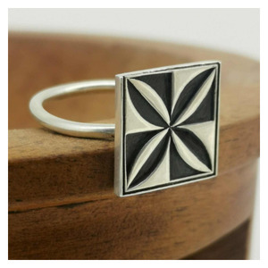 Danika Cooper Frangipani Thin Band Ring