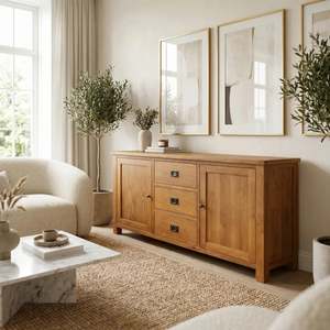 Richmond Oak 1.8m Large Buffet Table