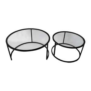 Drago Coffee Table Nest – Black