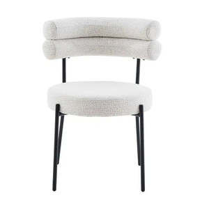 Axel Dining Chair Ivory Fleck
