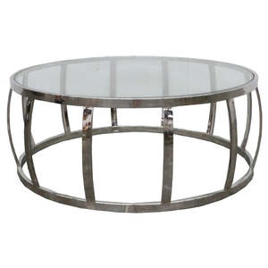 Coffee Table 1: DRUM COFFEE TABLE