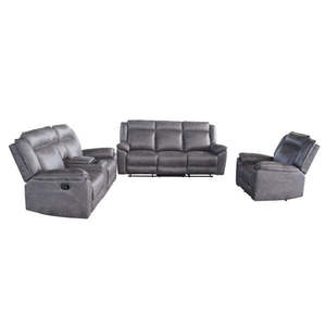 Captain 3+2+1 Recliner Lounge Suite Grey
