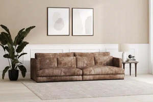 Bridgerton 3 Seat Sofa - Cocoa