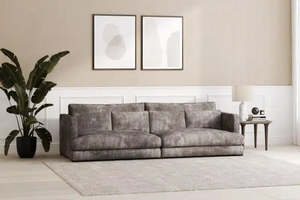 Bridgerton 3 Seat Sofa- Grey