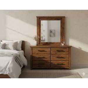 Dressers: Meadow Dresser with Mirror
