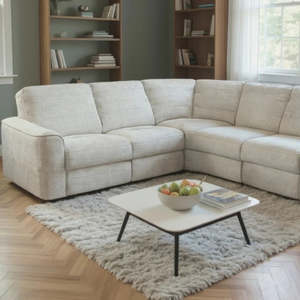 Couch: Zola Power Corner Recliner Lounge Suite