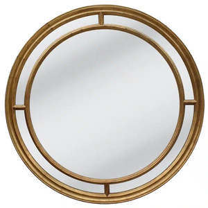 Mirrors 1: Lorenzo Mirror 100cm- Country Gold