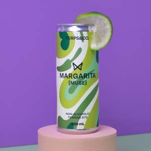 Products: Non-Alcoholic Margarita RTD Terpene Cocktail 250ml NZ