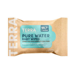 Products: TERRA Mini Water Wipes - Baby Wipes Mini Pack 10s