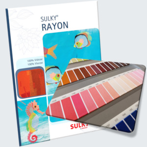 Sulky Rayon Colour Chart - with actual thread