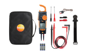 Testo Electrical: testo 770-3 Premium kit - Clamp meter with Bluetooth