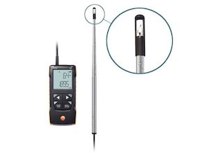 Thermometer: testo 425 - Digital hot wire anemometer with App connection