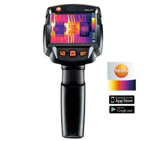 Thermal Imaging Cameras: Thermal Camera with Testo Thermology App - Testo 871