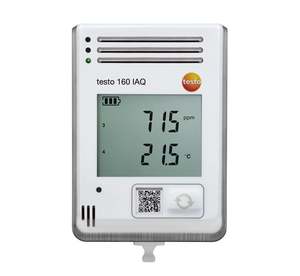 Enviromental Wireless Monitoring: WiFi Data Logger for Indoor Air Quality, Testo 160 IAQ