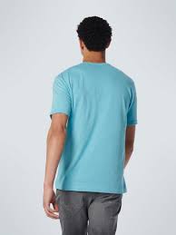 No Excess: No Excess Solid Crewneck Tee - Light Aqua