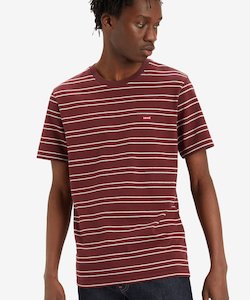 Promotion: Levi's Original HM Tee - Trailhead Stripe Red