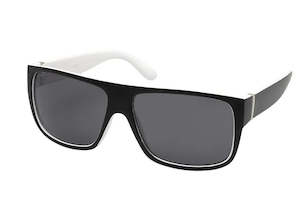 Unity Sunglasses: Unity Mens Everyday Sunglasses - Black / White