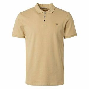 Polos: No Excess Solid Stretch Polo - Stone