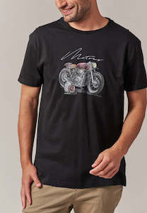 Deeluxe: Deeluxe Motorcycle Tee - Black