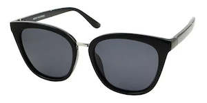 Unity Womens Vintage Sunglasses - Black