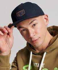 Superdry B Boy Cap - Eclipse Navy
