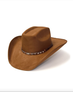 Cowboy Hats: Sienna Western Suede Finished Cattleman Hat