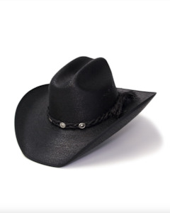 Cowboy Hats: Palm Straw Western Cattleman Hat