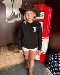 Twa Merch: TWA Kids/Youth Hoodie - BLACK