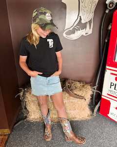 Twa Merch: TWA Kids/Youth Tees - BLACK