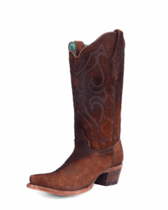 Womans Cowboy Boots: Corral: Ladies Lamb Embroidery
