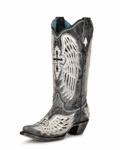 Womans Cowboy Boots: Corral Ladies, Angles and Studs