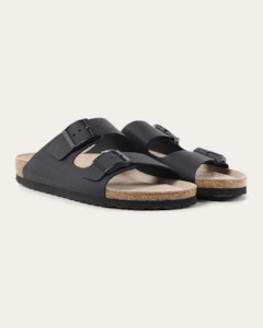 Slippers: Ringers Western: Ashford Sandal - BLACK