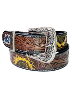Belts: Outback King: Sunflower Belt