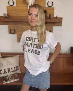 Recycled Karma: Dirty Martini Tee