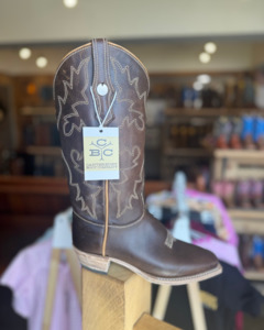 CBC: Womans Western Leather Cowboy Boots