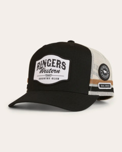 Ringers Western: Country Club Trucker Hat - Black