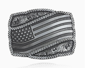 Belt Buckles: American Flag Belt Buckle