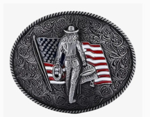 American Cowgirl Belt Buckle