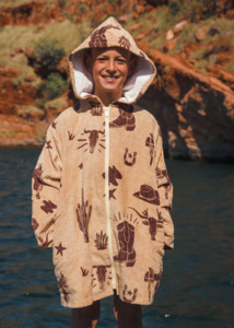 Towels: Ringers Western: Kids Boot Scootin Zip Towel