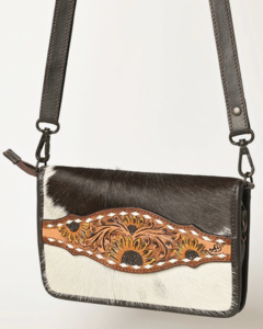 Handbags Purses: American Darling: Daisy Leather Crossbody Bag