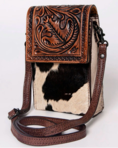 American Darling: Western Leather Phone Bag