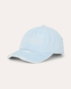 Ringers Western: Distressed Denim Baseball Cap