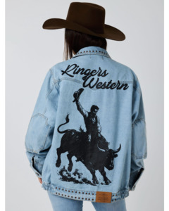 Ringers Western: "El Rancho" Unisex Western Bomber Jacket