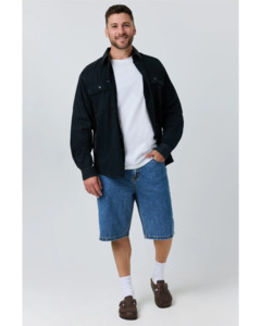Ringers Western: Mens Bodie Denim Shorts