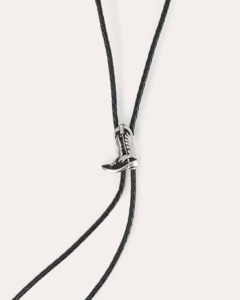 Do Not Remove: Ringers Western: Scootin Bolo Tie - Antique Silver