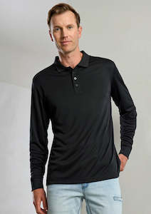 P206ML - Mens Action Long Sleeve Polo - UNBRANDED